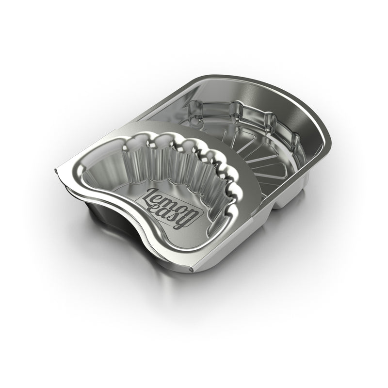 Lemoneasy Stainless Steel Lemon Slice Press - Compact Citrus Juicer, Dishwasher Safe, Made in Germany