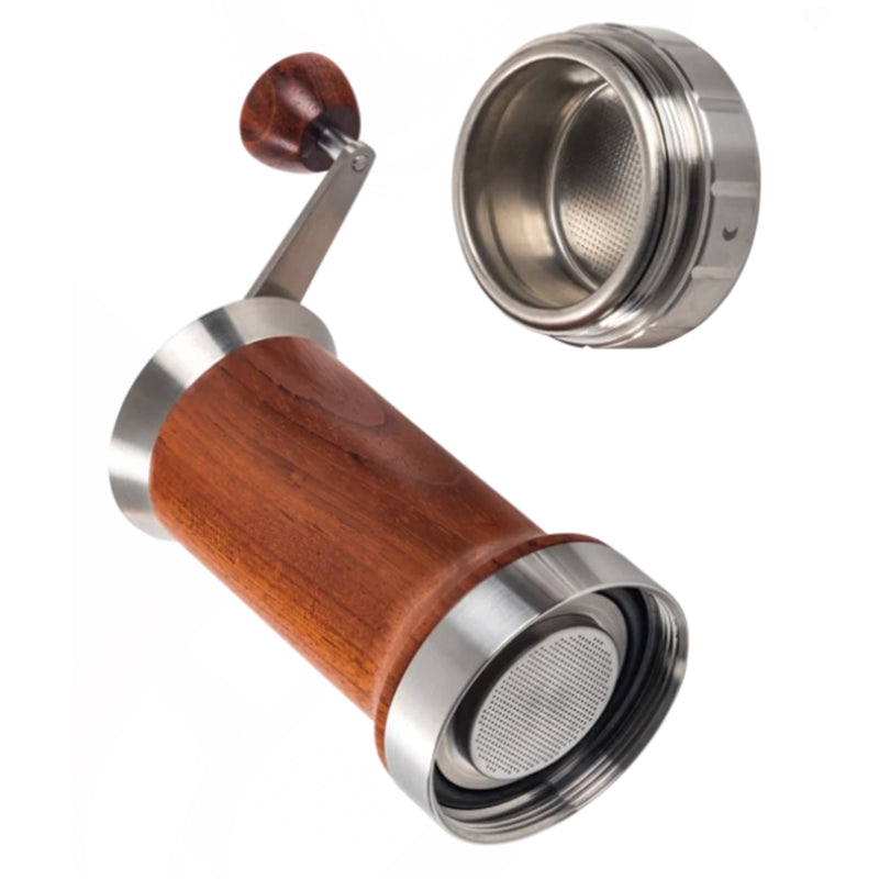 ARAM Manual Espresso Maker + Steel Support