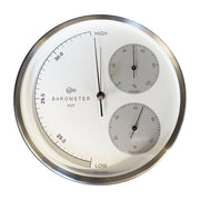 Estación meteorológica Barigo, acero inoxidable, 160 mm - N.º 351 versión estadounidense °F/pulgadas