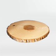 Tabla de aperitivos de corteza de madera genuina - apta para lavavajillas
