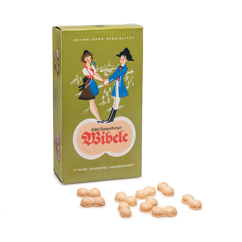 Original Langenburger Wibele from Germany, Motif Cardboard, 125 g / 4.4 oz
