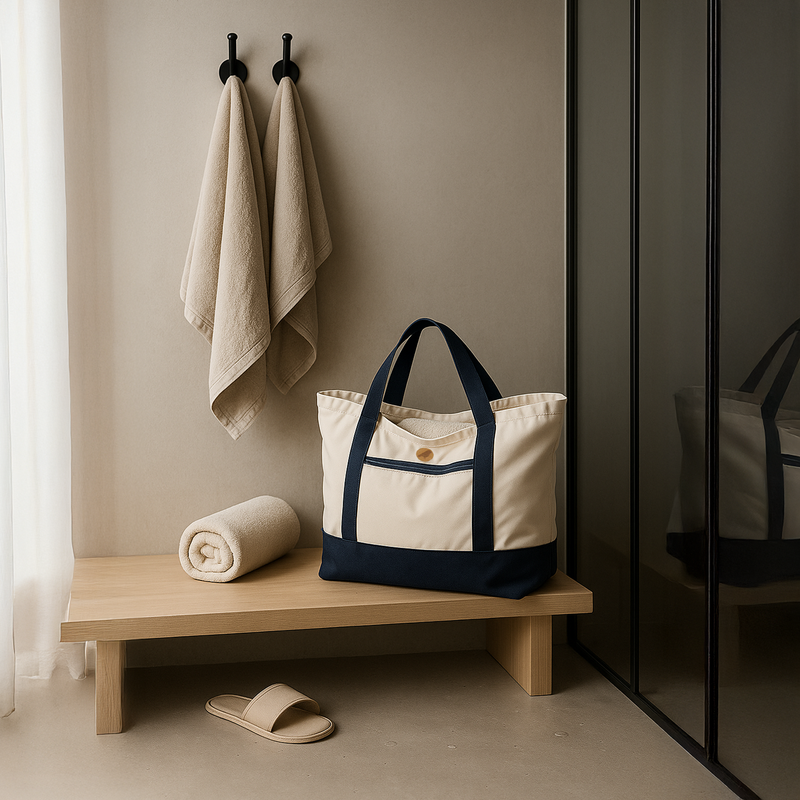 Sauna & Wellness Bag, 9 Compartments, Washable