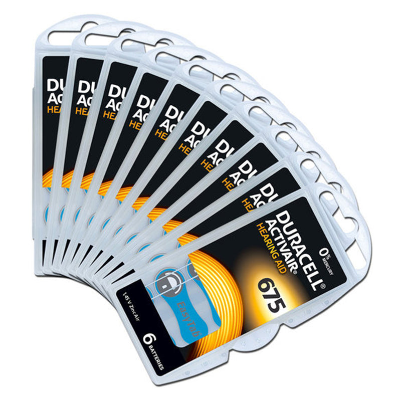 alt
Pilas para audífono Duracell Activ Air, 60 uds