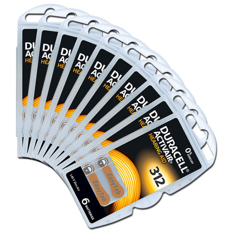 alt
Pilas para audífonos Duracell Activ Air, 60 unidades