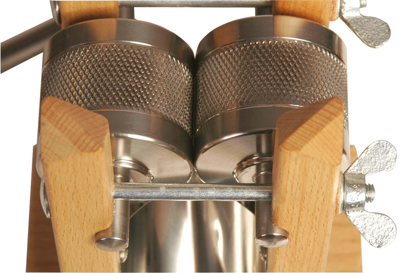 Eschenfelder Grain Flaker, Table Model, Wooden Funnel