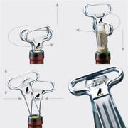Goldspatz Bottle Opener and Corker OH-HA Chrome-plated