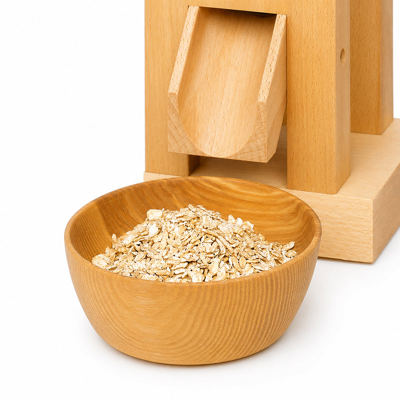 hawos "Anni" Flocadora manual de grano con rodillos de acero - Copos de grano frescos a mano