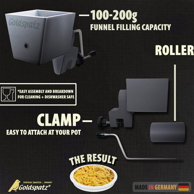Goldspatz MAX máquina para spätzle