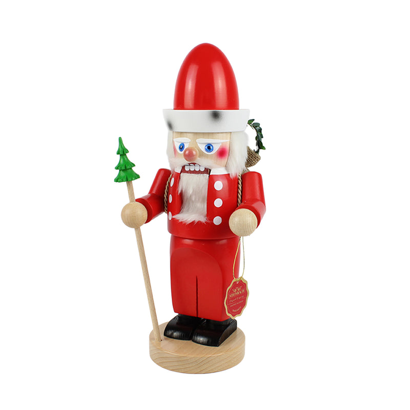 Steinbach Chubby Santa Claus, German Handmade Nutcracker  - 13.0" / 33 cm