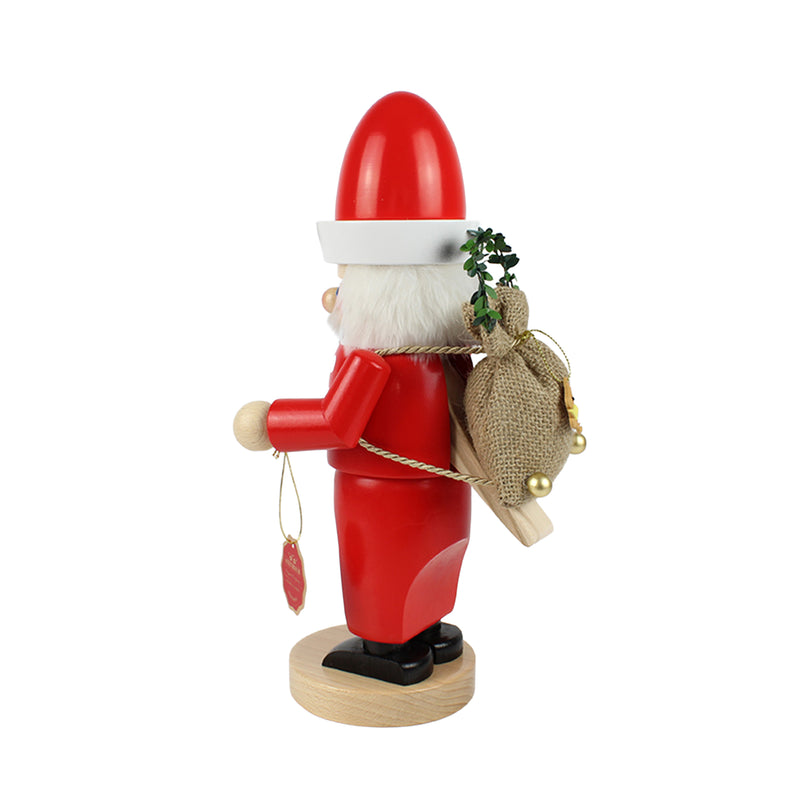 Steinbach Chubby Santa Claus, German Handmade Nutcracker  - 13.0" / 33 cm