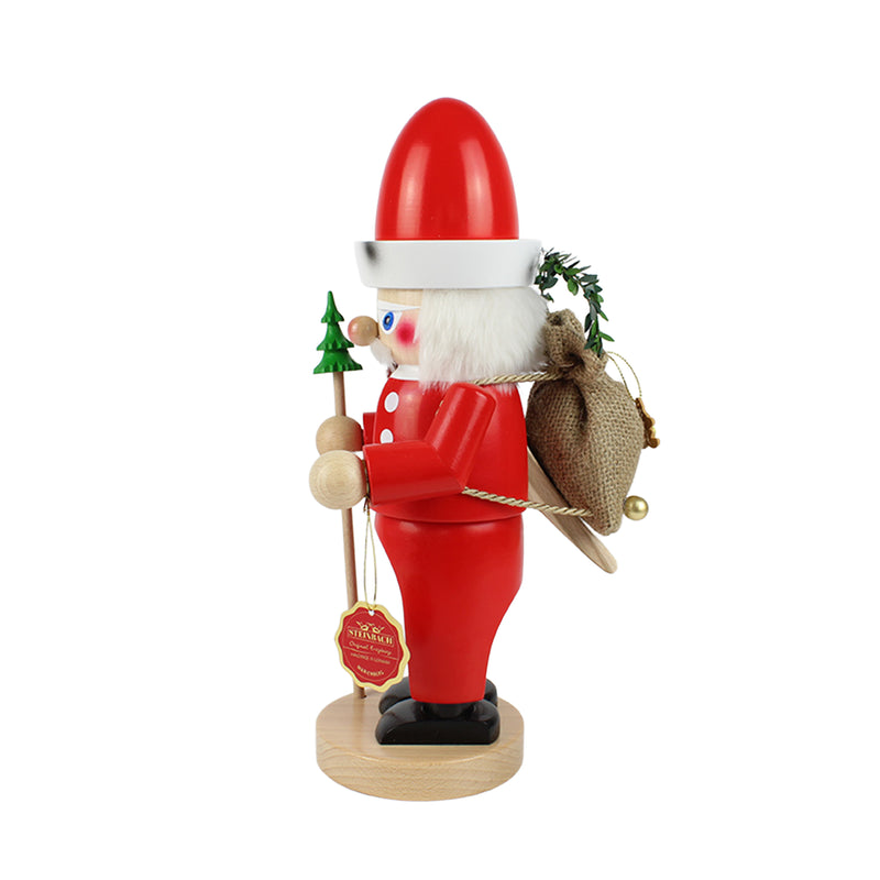 Steinbach Chubby Santa Claus, German Handmade Nutcracker  - 13.0" / 33 cm
