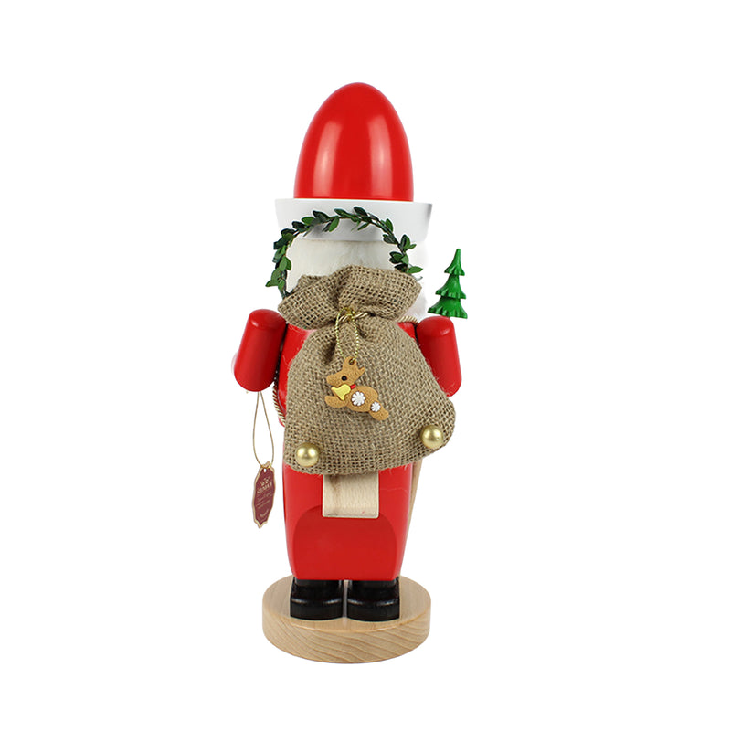 Steinbach Chubby Santa Claus, German Handmade Nutcracker  - 13.0" / 33 cm