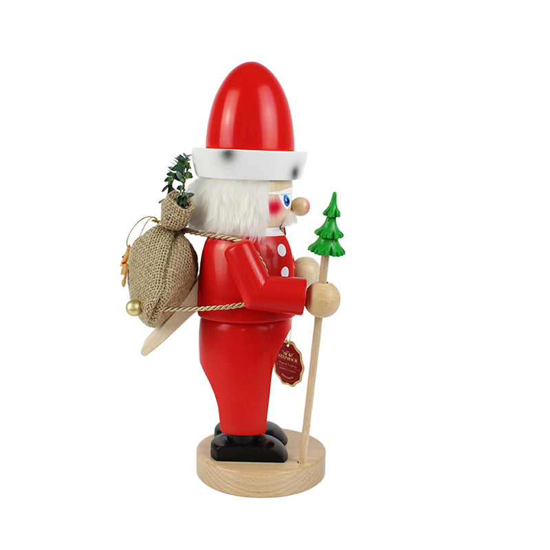 Steinbach Chubby Santa Claus, German Handmade Nutcracker  - 13.0" / 33 cm