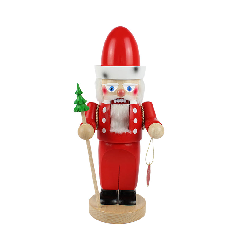 Steinbach Chubby Santa Claus, German Handmade Nutcracker  - 13.0" / 33 cm