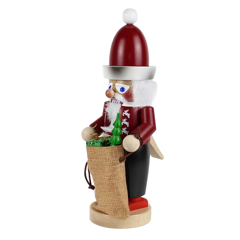Steinbach Chubby Bavarian Santa - German Handmade Nutcracker  - 13.4"/34 cm