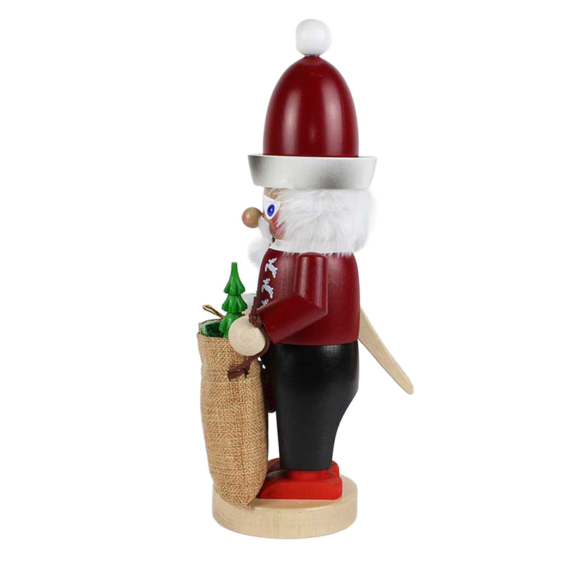 Steinbach Chubby Bavarian Santa - German Handmade Nutcracker  - 13.4"/34 cm