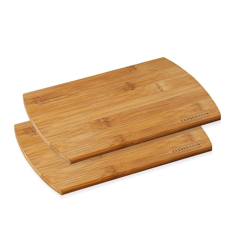 Tablas de desayuno Zassenhaus, bambú, 2 piezas, 22x10 cm / 8.7x5.9" - #054019