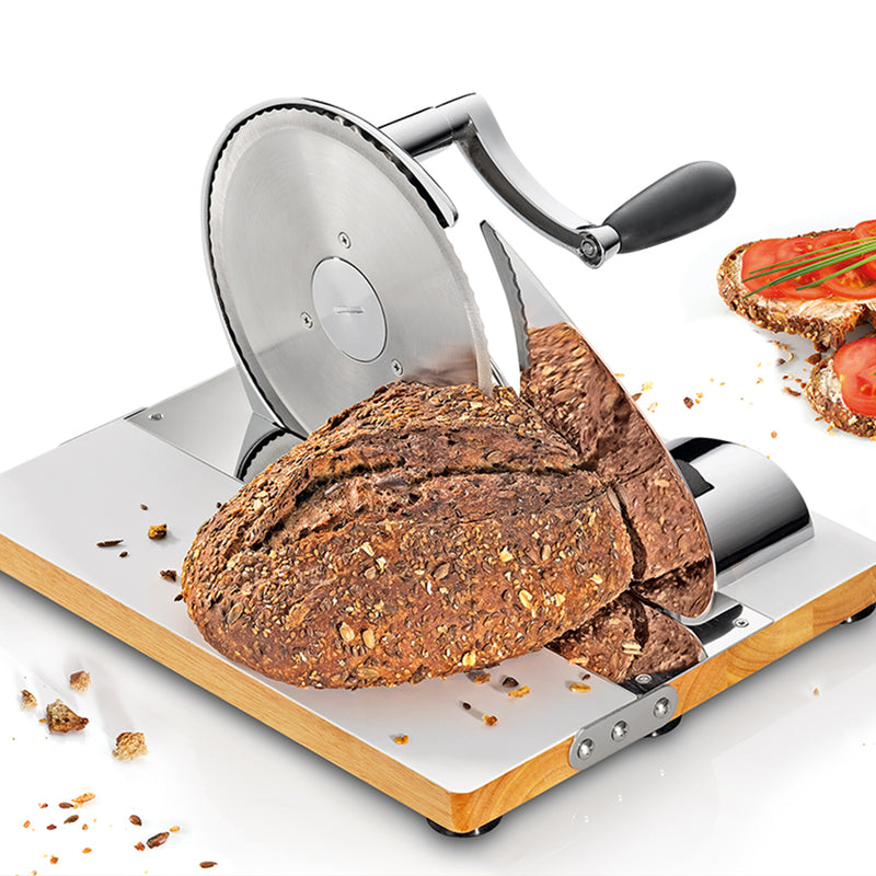Zassenhaus Retro Hand Bread Slicer VINTAGE, Chrome - #072006