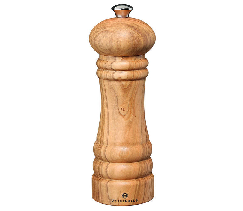 Zassenhaus Pepper / Salt Mill BERLIN, Olive Wood