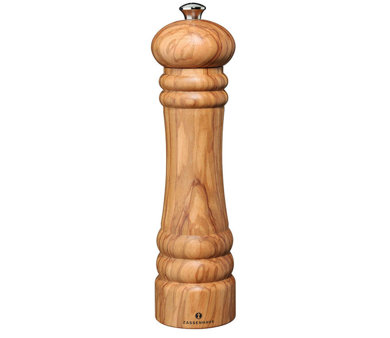 Zassenhaus Pepper / Salt Mill BERLIN, Olive Wood