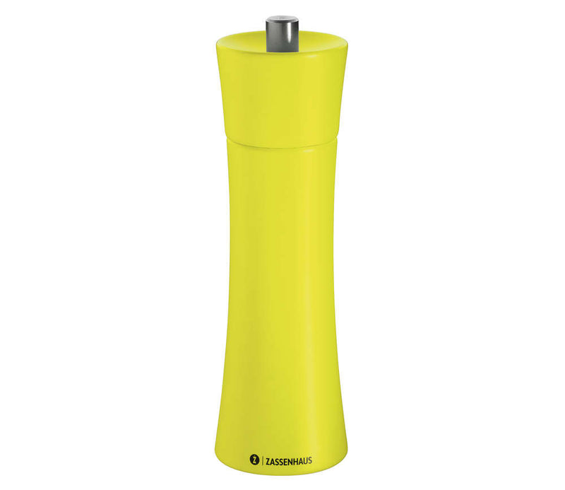 Zassenhaus Pepper / Salt Mill FRANKFURT Neon, 18 cm / 7.1"
