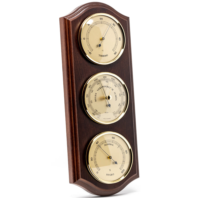 Fischer Weather Station with Thermometer, Barometer & Hygrometer 395 mm / 15.6" - No. 9178