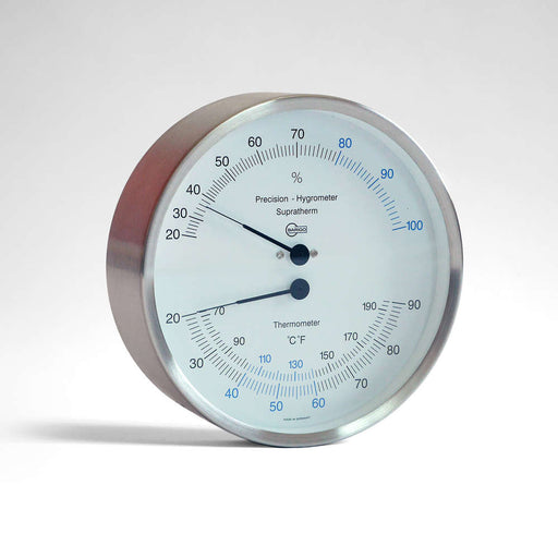 Barigo Steam Bath Thermometer & Hygrometer, ø 130 mm - °C/°F 932 SADPFCF