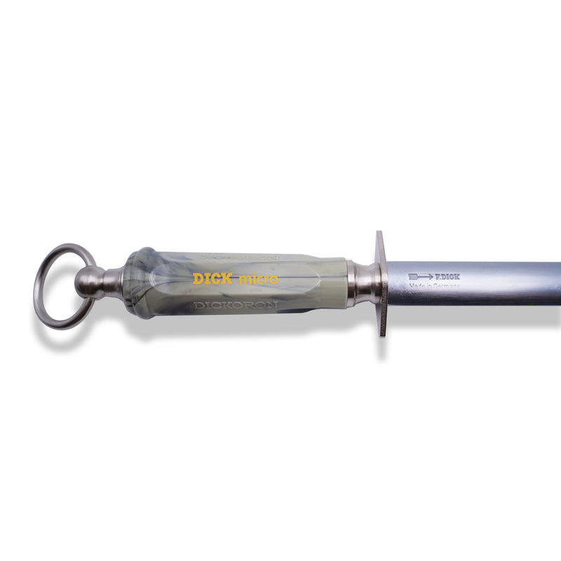 Dick MICRO Sharpening Steel, Super Fine Cut, Oval, 30 cm / 11.81" - #75003-30