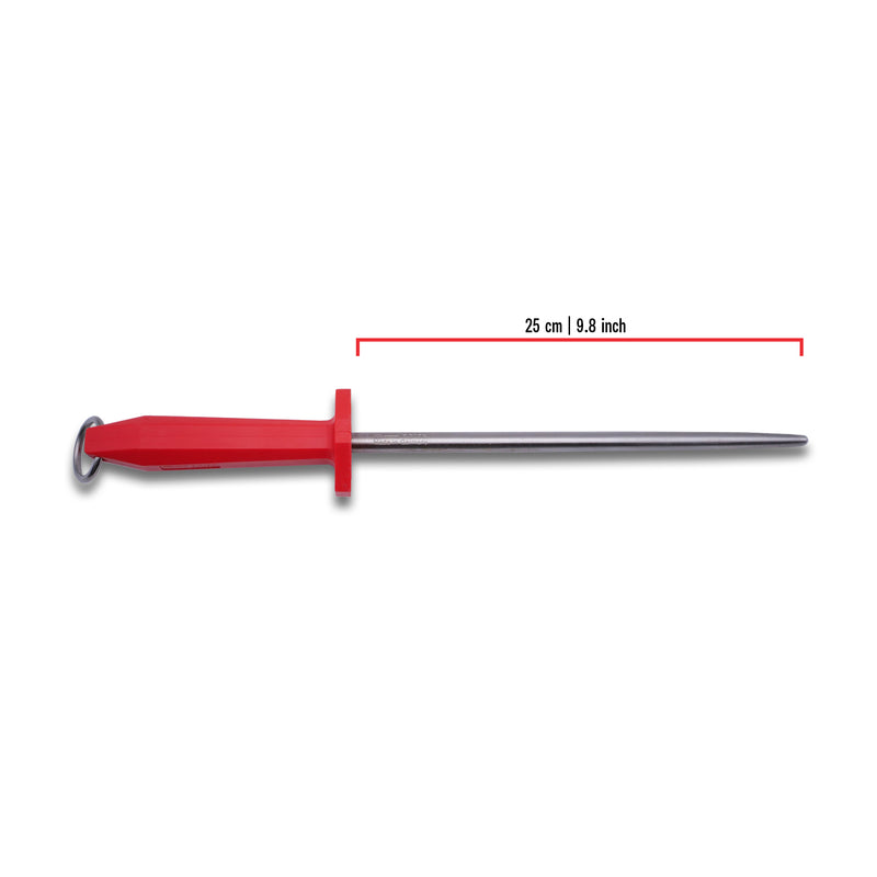 Dick Sharpening Steel, Round, Polished, 25 cm / 9.8" - #74691-25