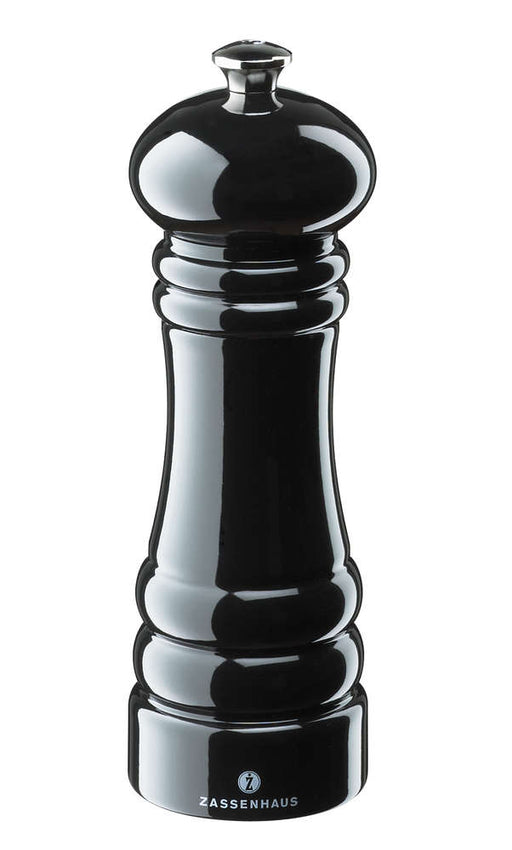 Zassenhaus Pepper / Salt Mill BERLIN, Black Glossy