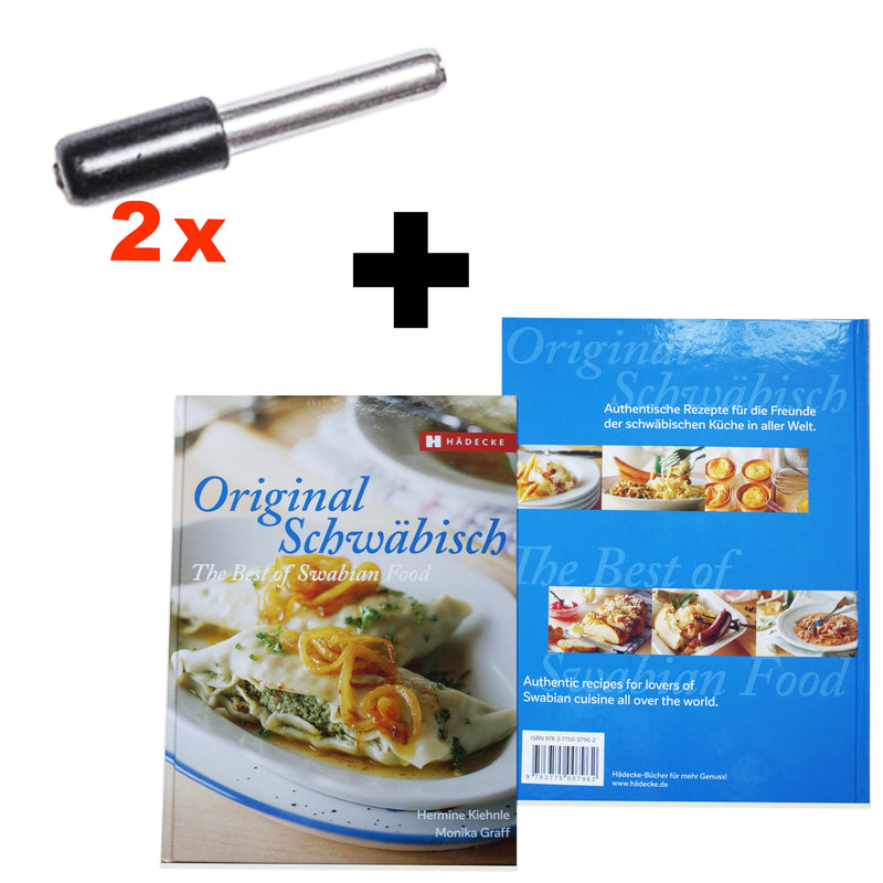 2 x Pasador para prensa de spaetzle Westmark o Goldspatz (pieza de repuesto)