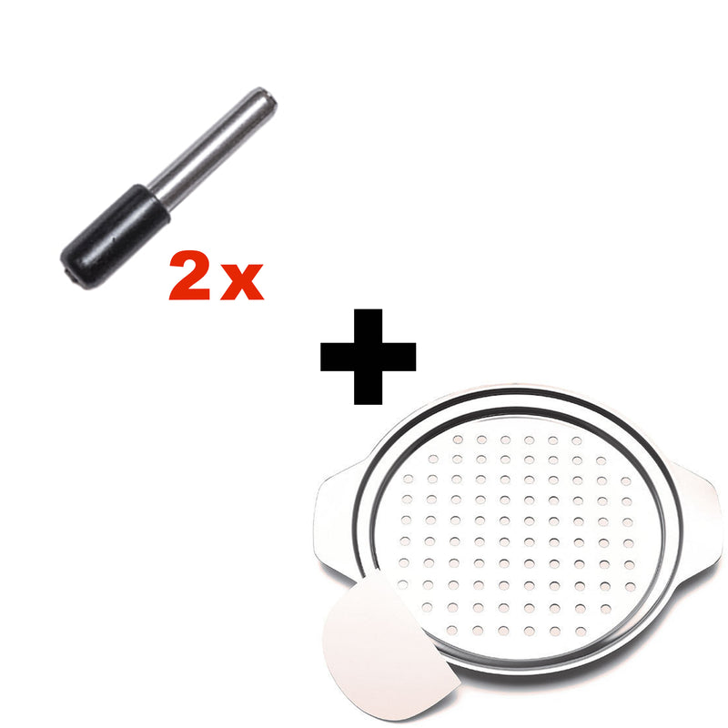 alt
2 x Pasador para prensa de spätzle Westmark o Goldspatz (pieza de repuesto)