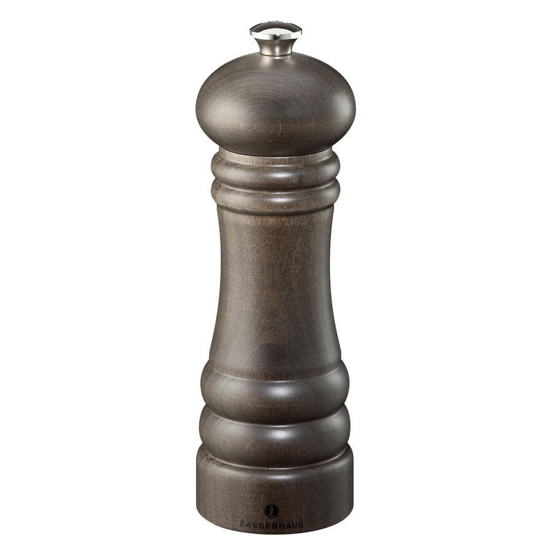 Zassenhaus Pepper / Salt Mill BERLIN, Stained Dark